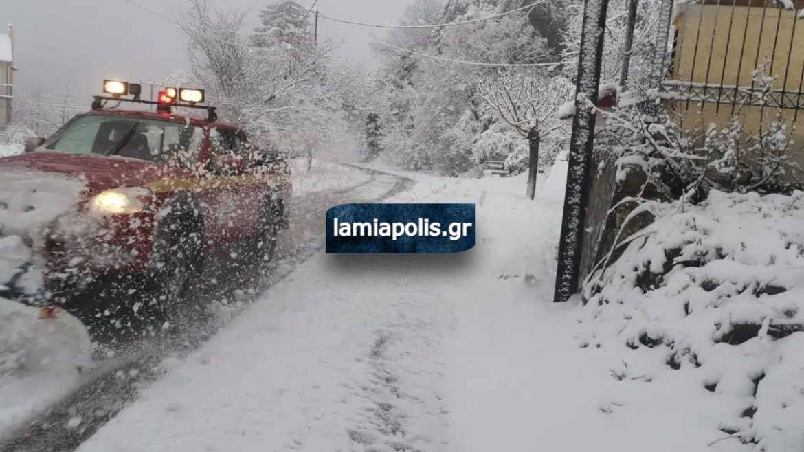 Έκτακτο δελτίο επιδείνωσης καιρού με καταιγίδες και χιονοπτώσεις: Ο καιρός στην Στερεά