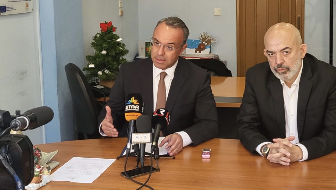 Όσα ανέφερε ο Υπουργός Οικονομικών Χρήστος Σταϊκούρας για τα έργα που τρέχουν στον Άγιο Κωνσταντίνο