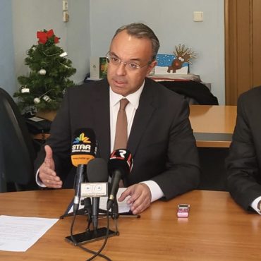 Όσα ανέφερε ο Υπουργός Οικονομικών Χρήστος Σταϊκούρας για τα έργα που τρέχουν στον Άγιο Κωνσταντίνο