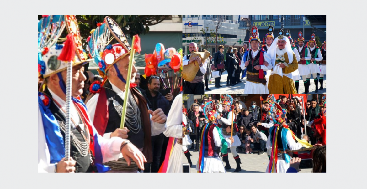 Οι… μομόγεροι “χόρεψαν” τους Λαμιώτες: Δείτε εικόνες από το κέντρο της πόλης! (video)