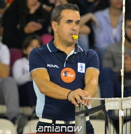 Ο Λαμιώτης Πέτρος Κουτσής στο Final-4 του κυπέλλου Ελλάδας βόλεϊ γυναικών