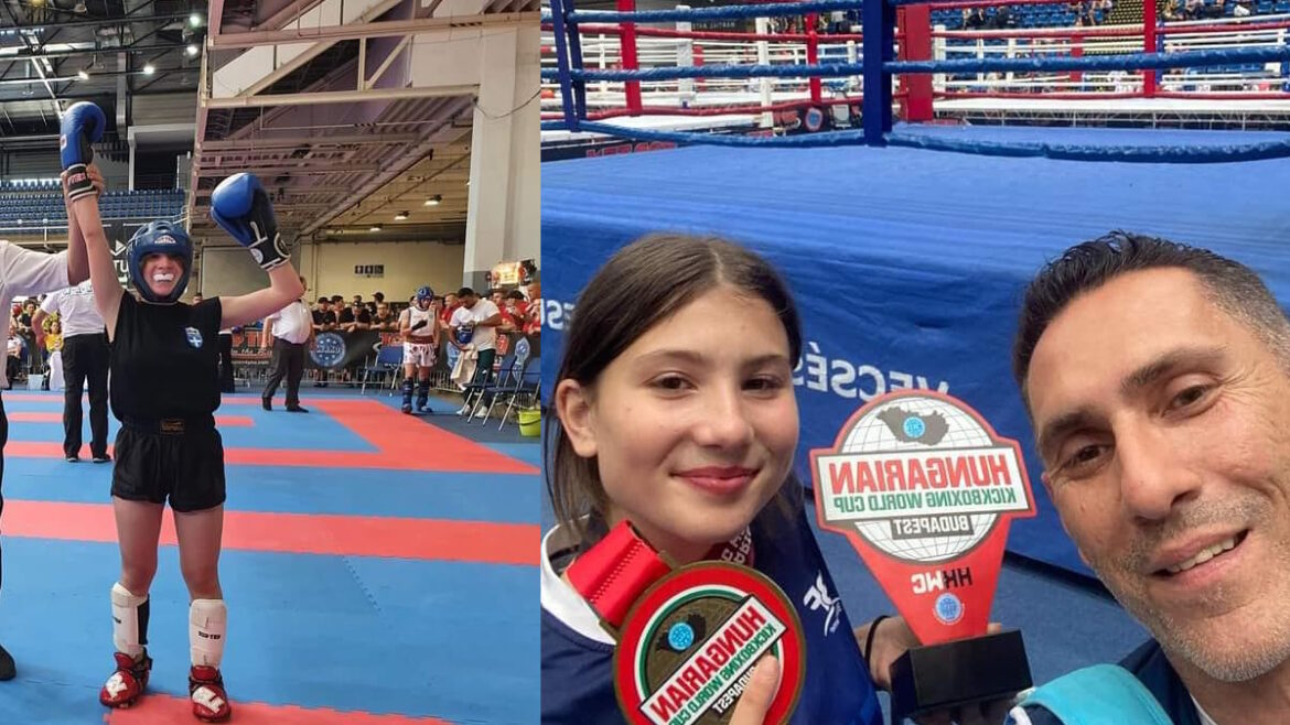 Φθιώτιδα: Παγκόσμια πρωταθλήτρια kickboxing η 13χρονη Μαριάντα Μπλάτσιου από τη Μάχη Μακρακώμης!