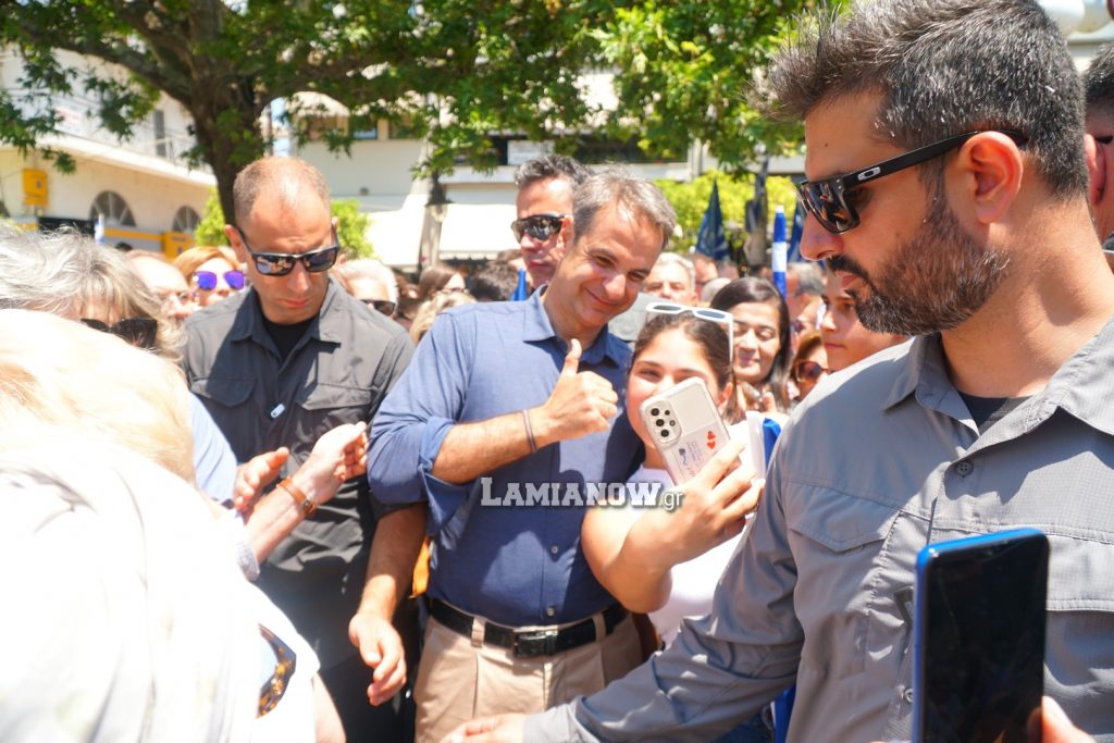 Μητσοτάκης από την Στυλίδα: “Ισχυρή εντολή στις 25 Ιουνίου σημαίνει μεγάλη ευθύνη” (video)