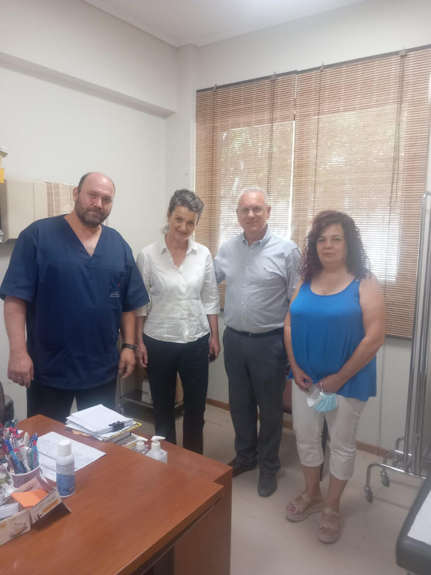 Φθιώτιδα: Στα Κέντρα Υγείας του Νομού ο υποψήφιος Περιφερειάρχης Κώστας Μαρκόπουλος