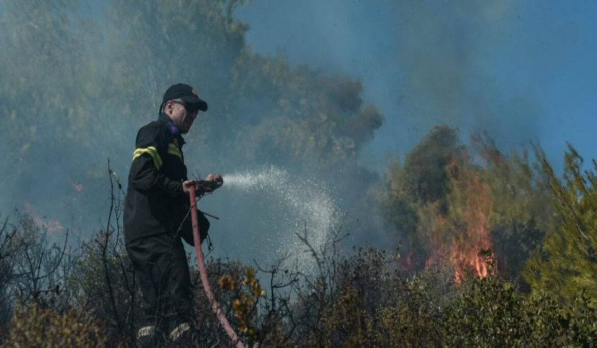 Κάτω Τιθορέα: Μεγάλο μέτωπο φωτιάς απειλεί κατοικημένη περιοχή – Προειδοποίηση για εκκένωση