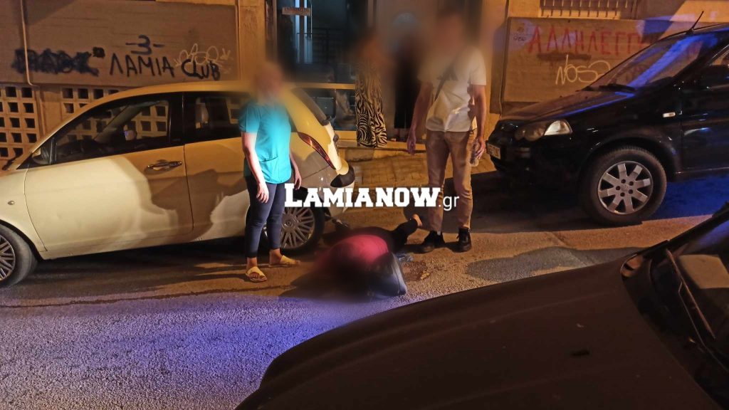 Λαμία: Αναστάτωση χθες βράδυ στο κέντρο της πόλης - Γυναίκα καλούσε σε βοήθεια! (video)