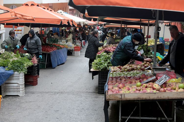 Την Παρασκευή (27/10) η Λαϊκή Αγορά στην οδό Κωνσταντινουπόλεως στα Καμένα Βούρλα